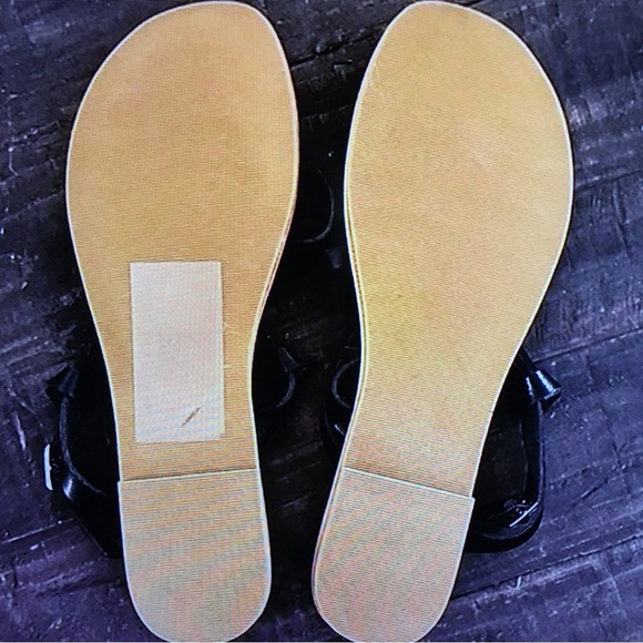 Aeropostale Women's Black Strappy Sandals Size 10 NWOB - Picture 3 of 4
